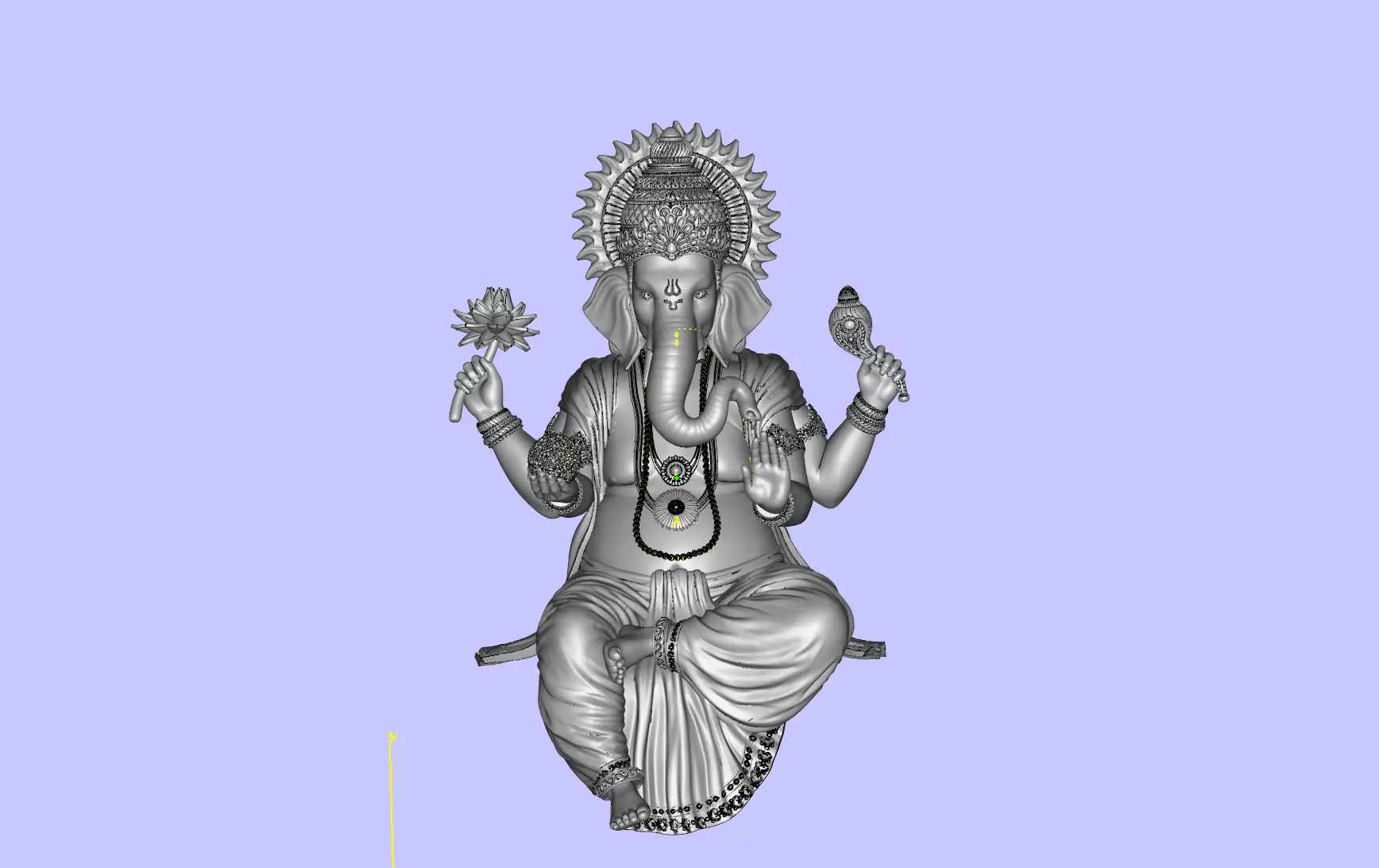 Ganesh 3D print model_0