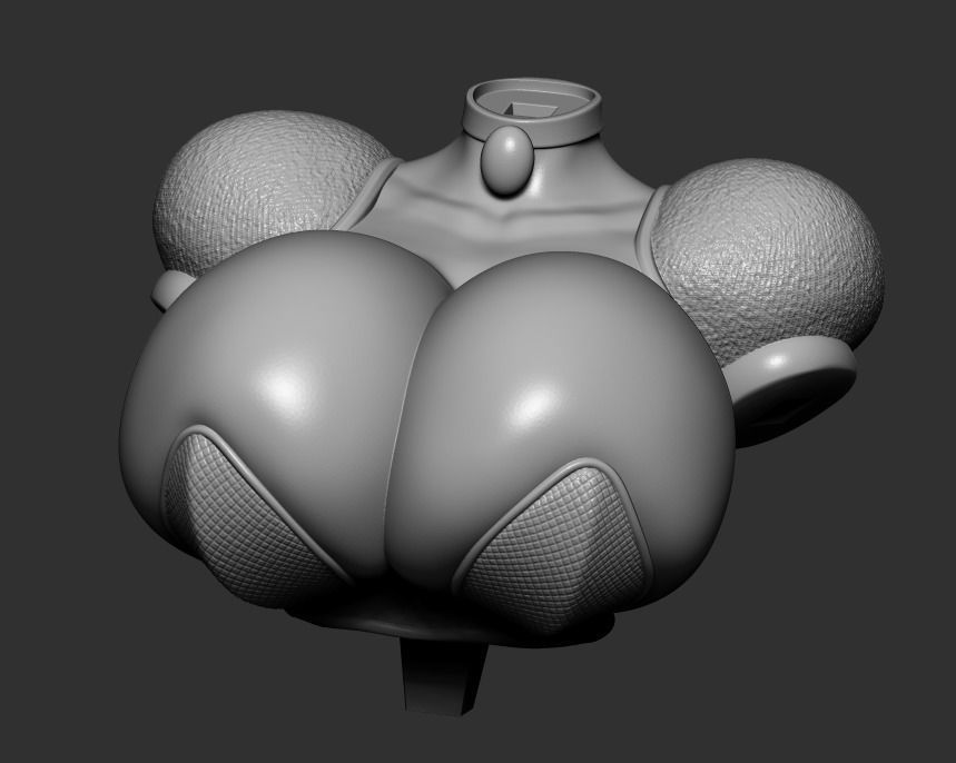 Princess Peach Ultra Thicc 3D Print Model 3D print model_15