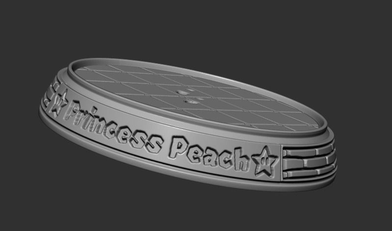 Princess Peach Ultra Thicc 3D Print Model 3D print model_20