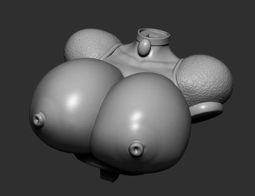 Princess Peach Ultra Thicc 3D Print Model 3D print model_21