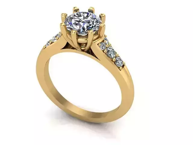 Solitaire ring 7