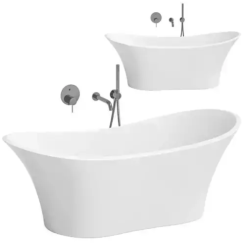 Freestanding Stone Bath Amalfi