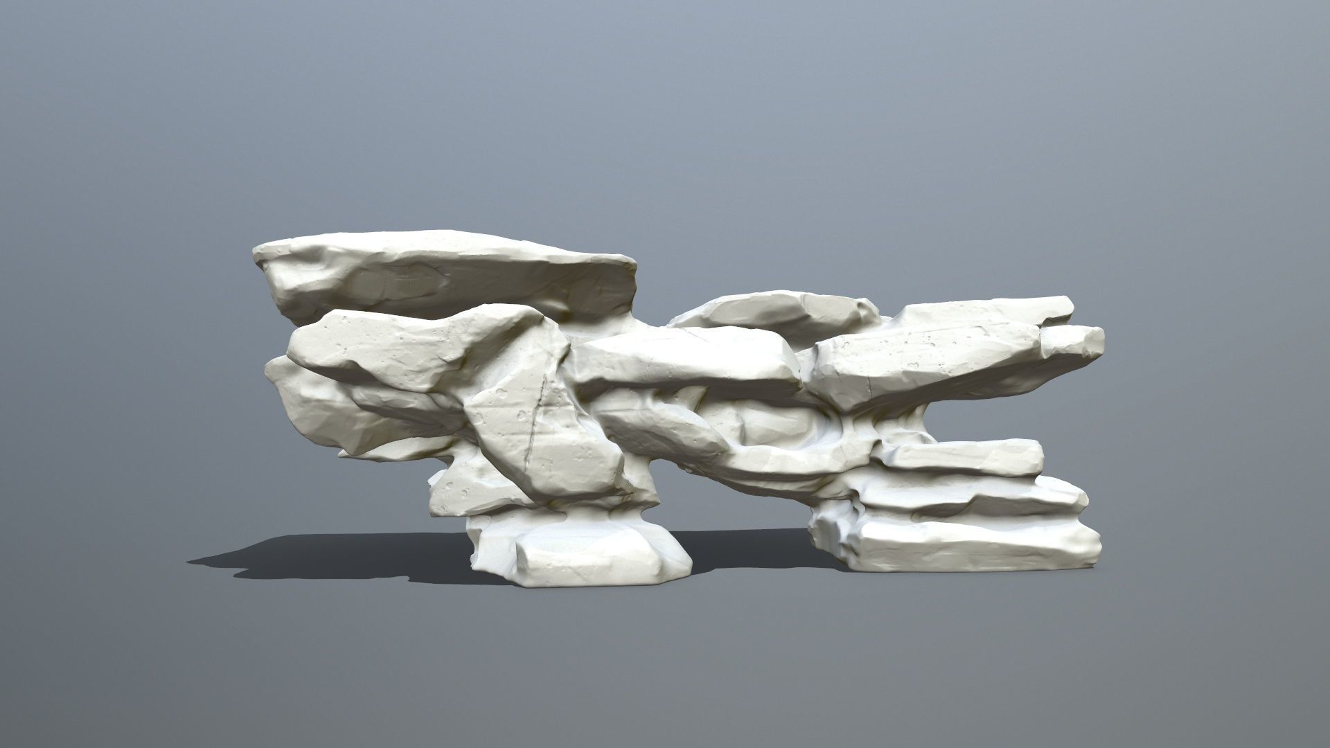 rock stl 3D print model_1
