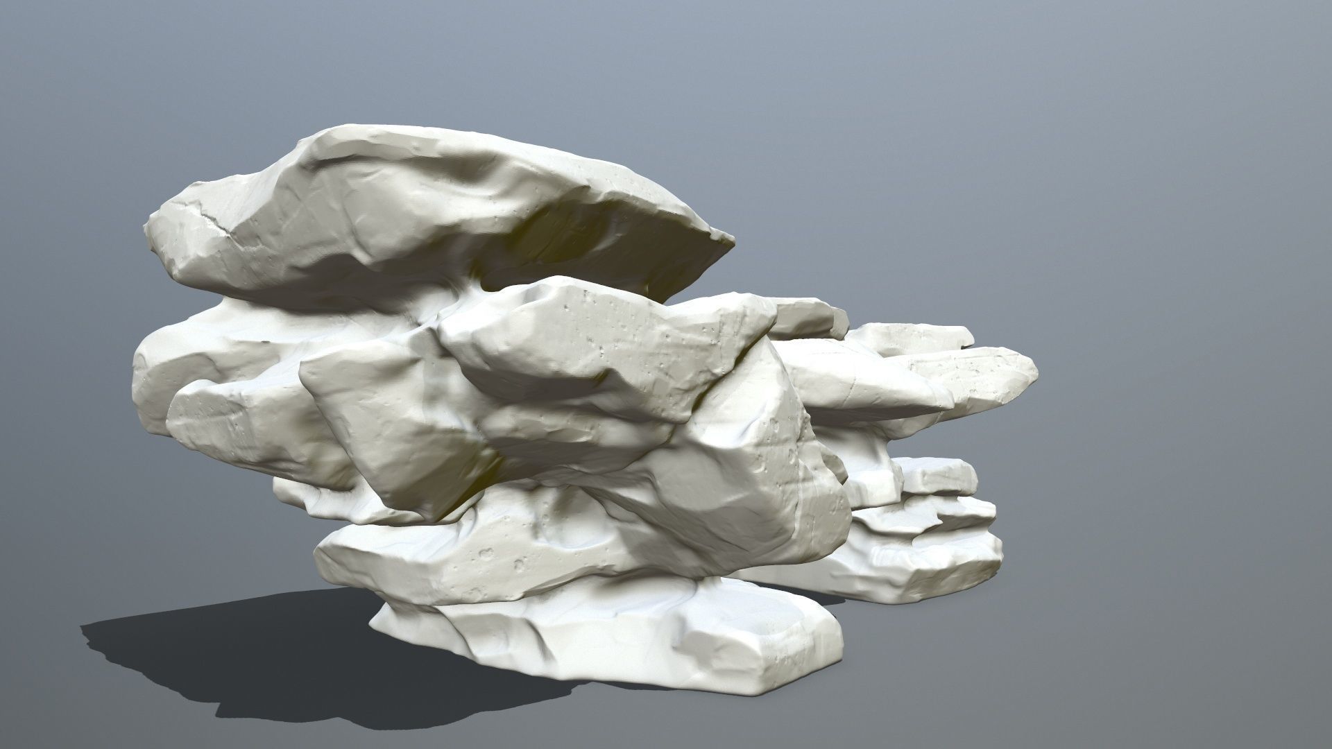 rock stl 3D print model_13