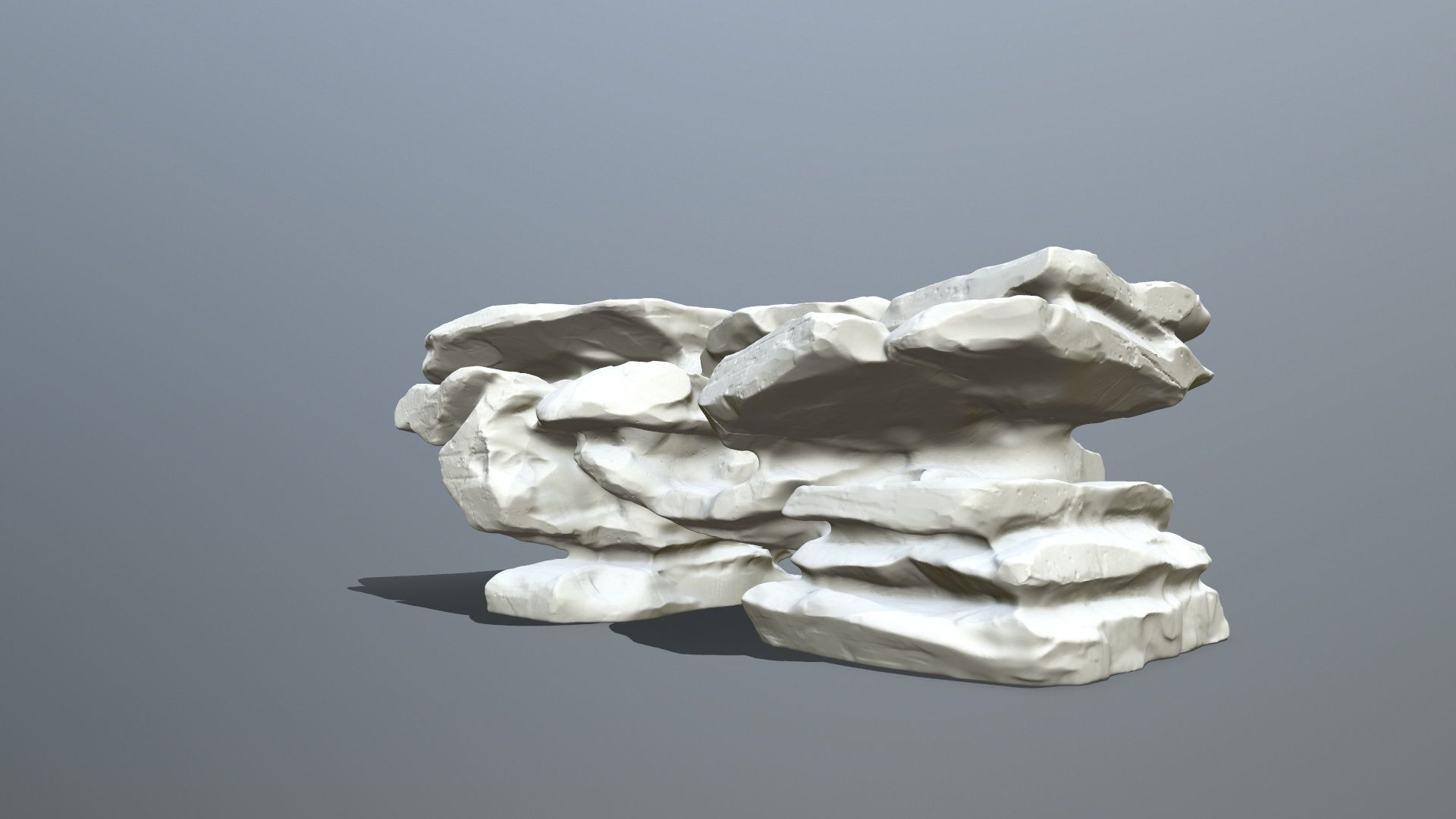 rock stl 3D print model_2