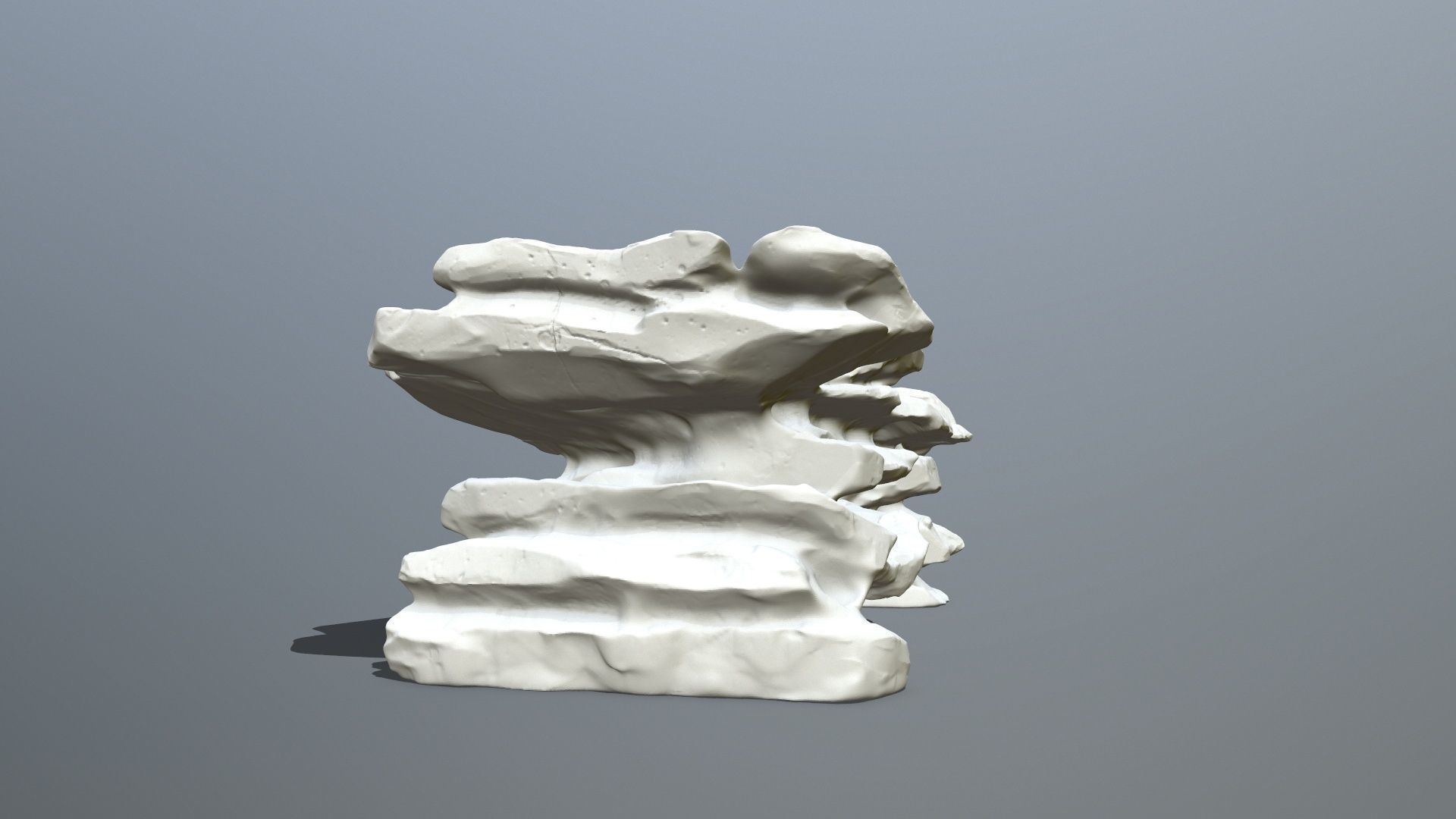 rock stl 3D print model_3