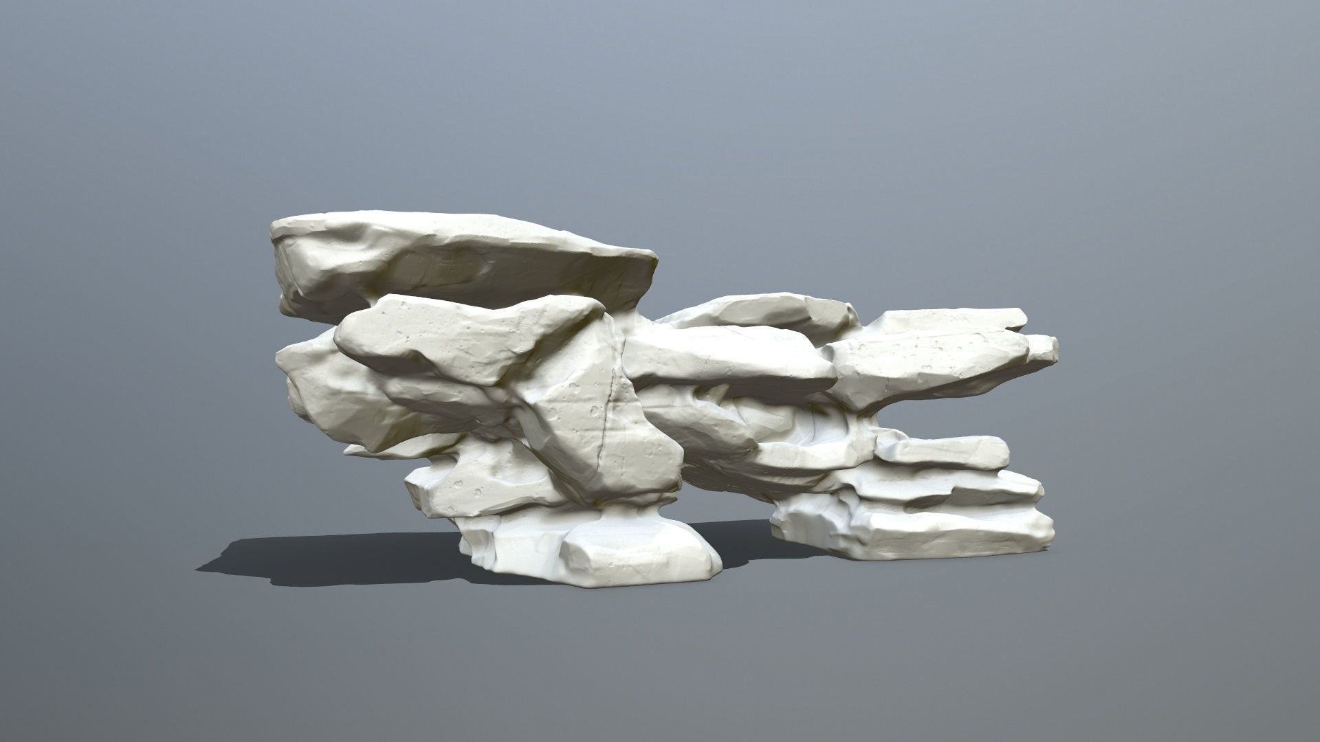 rock stl 3D print model_7