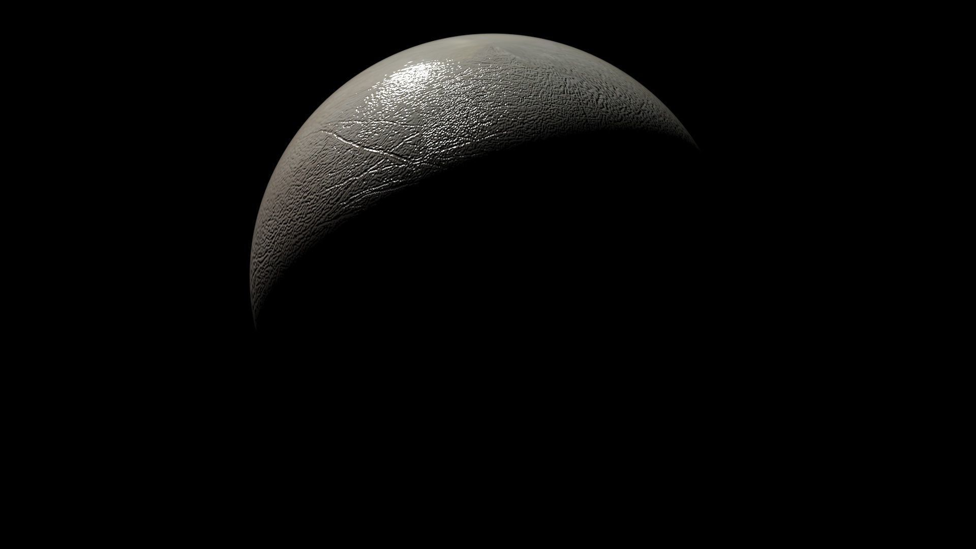 Europa Planet 3D model_2