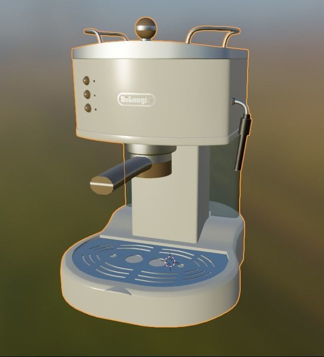 DeLonghi Icona Vintage Coffee Machine 3D model CGTrader