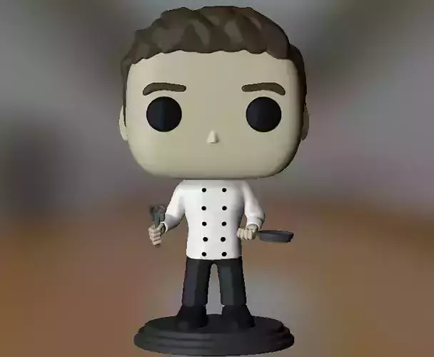 Funko Chef 3D print model