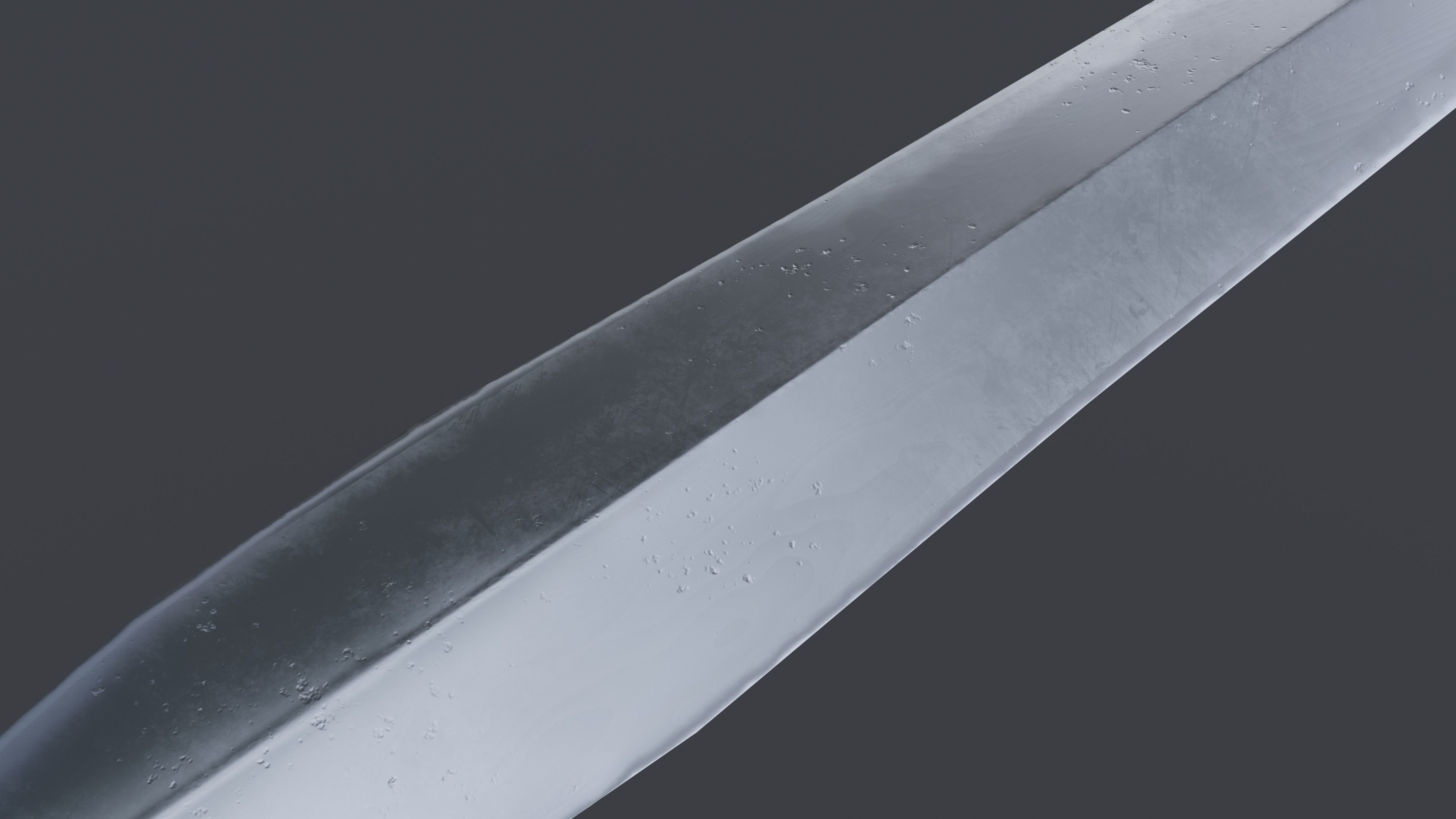 Sword 08 Low-poly 3D model_4