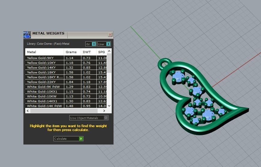 earrings 3D print model_5