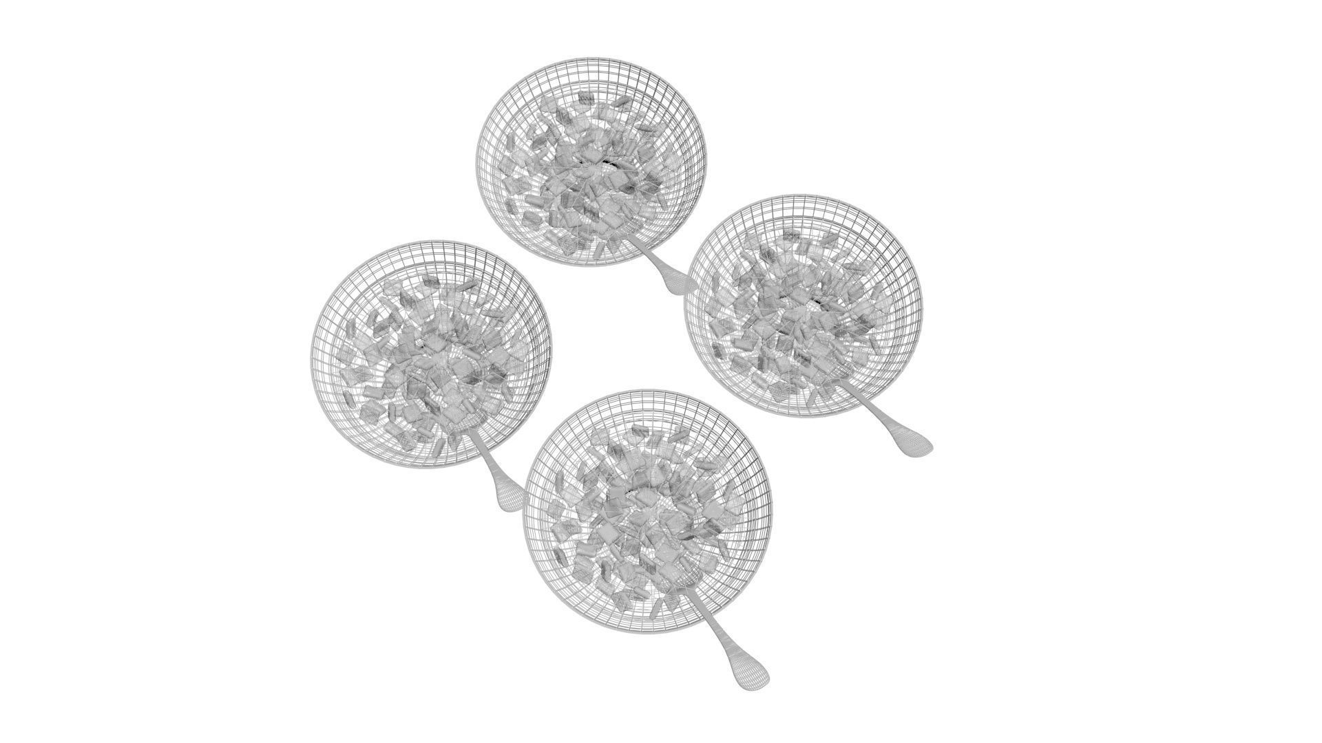 Bowl of Pillow Cereals 3D model_18