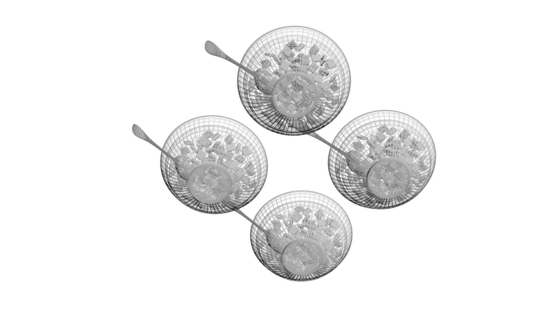 Bowl of Pillow Cereals 3D model_19