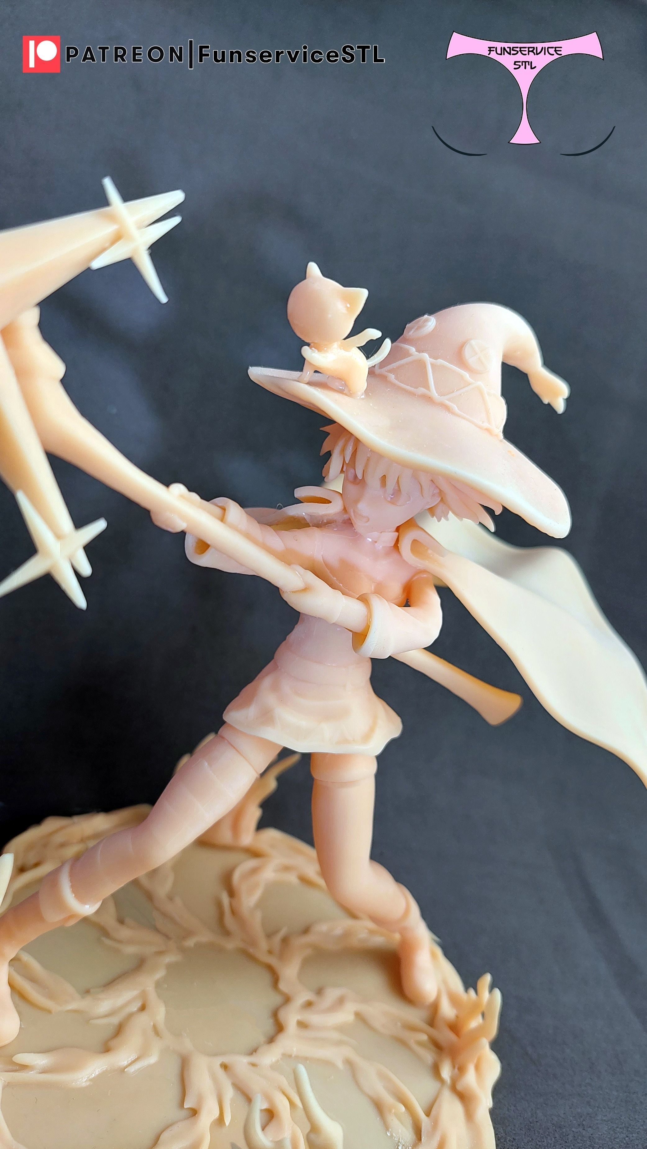 Megumin from Konosuba anime 3D print model_10