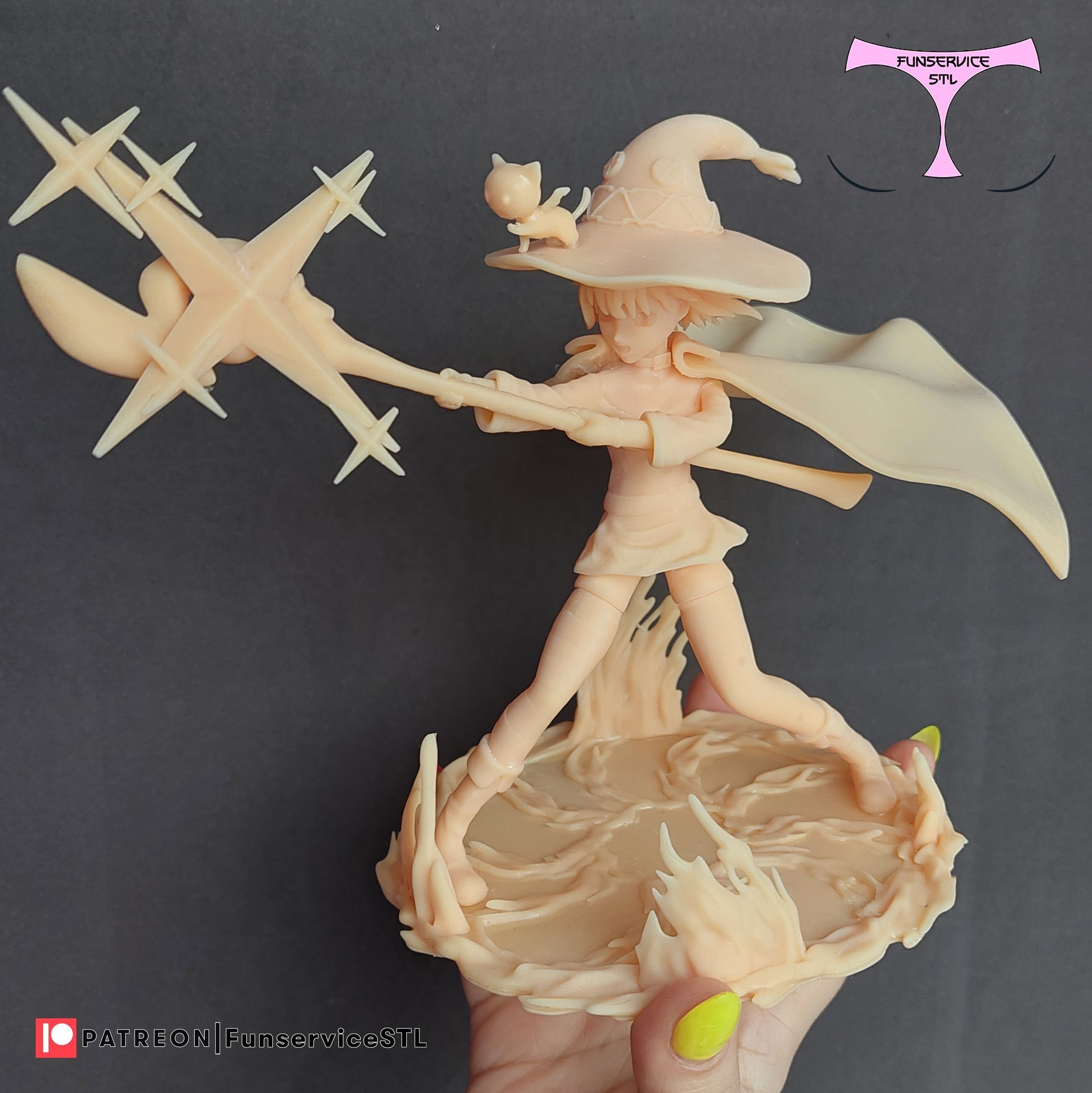 Megumin from Konosuba anime 3D print model_12