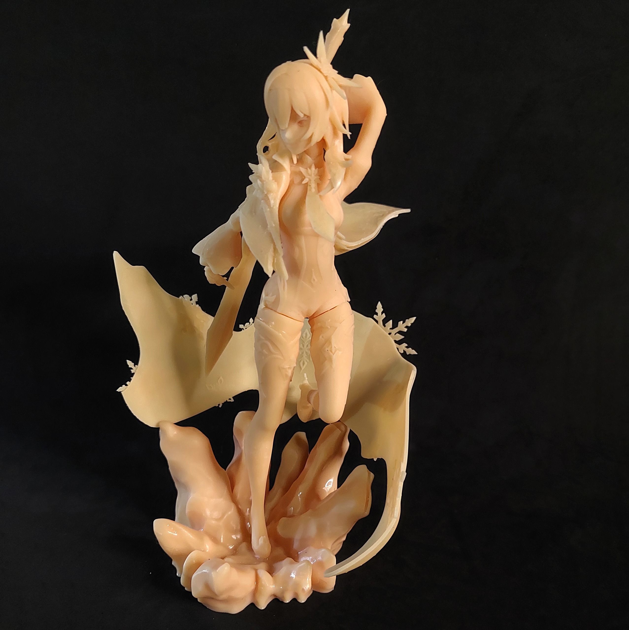 Eula from Genshin Impact 3D print model_10