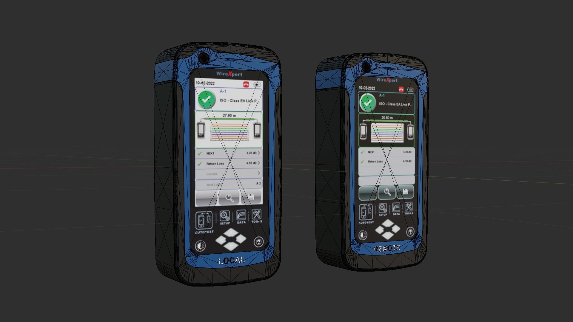 Network certification tester 3D model CGTrader