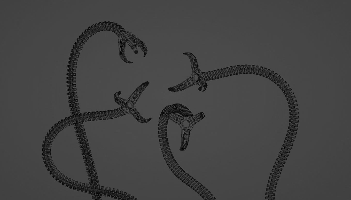 Doctor Octavius tentacles from SpiderMan Free 3D model_2