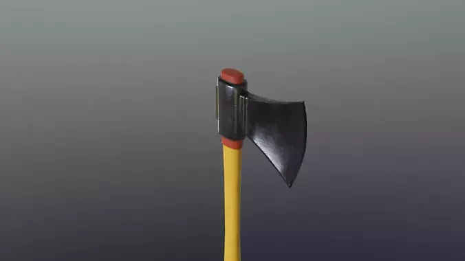Axe - Modern Low-poly 3D model