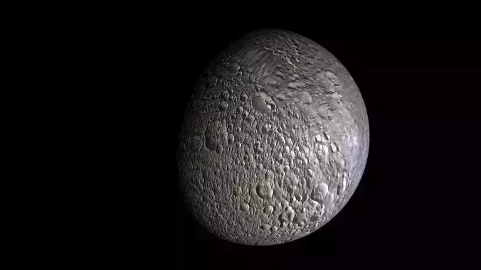 Mimas Planet 3D model