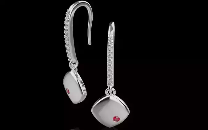 Earrings 008 3D print model