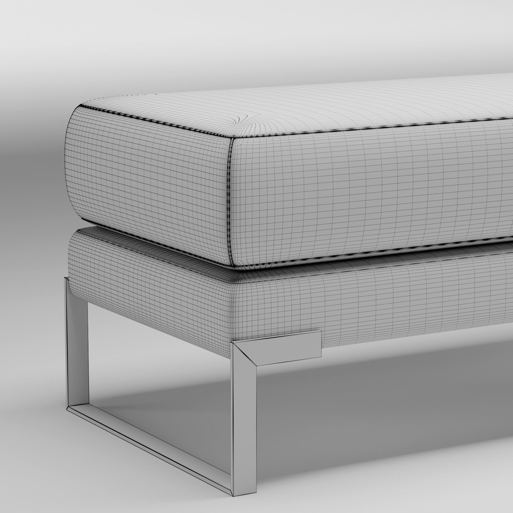Pouffe ONE MEBEL 3D model_2