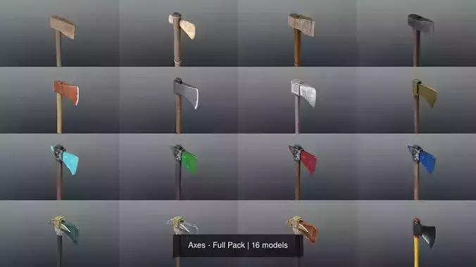 Axes - Full Pack