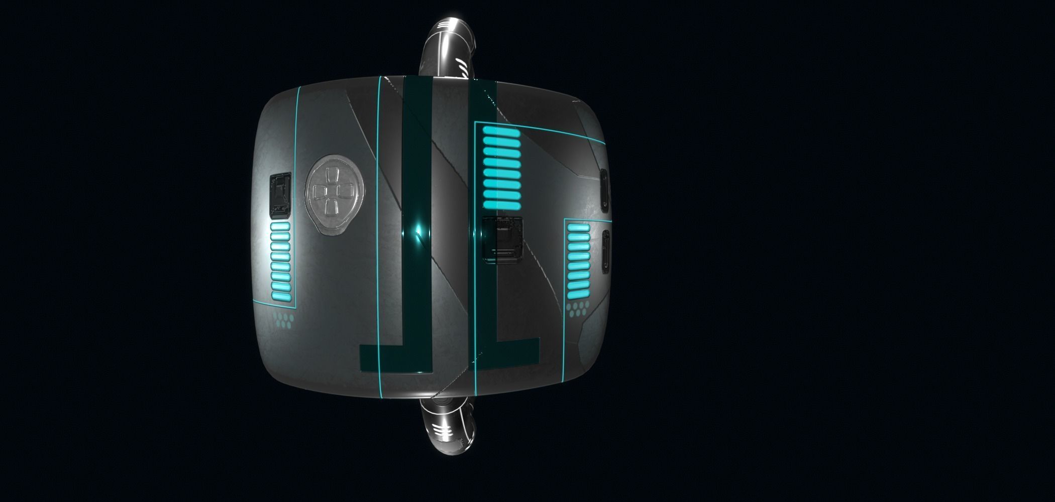 Spaceship 3D model_3