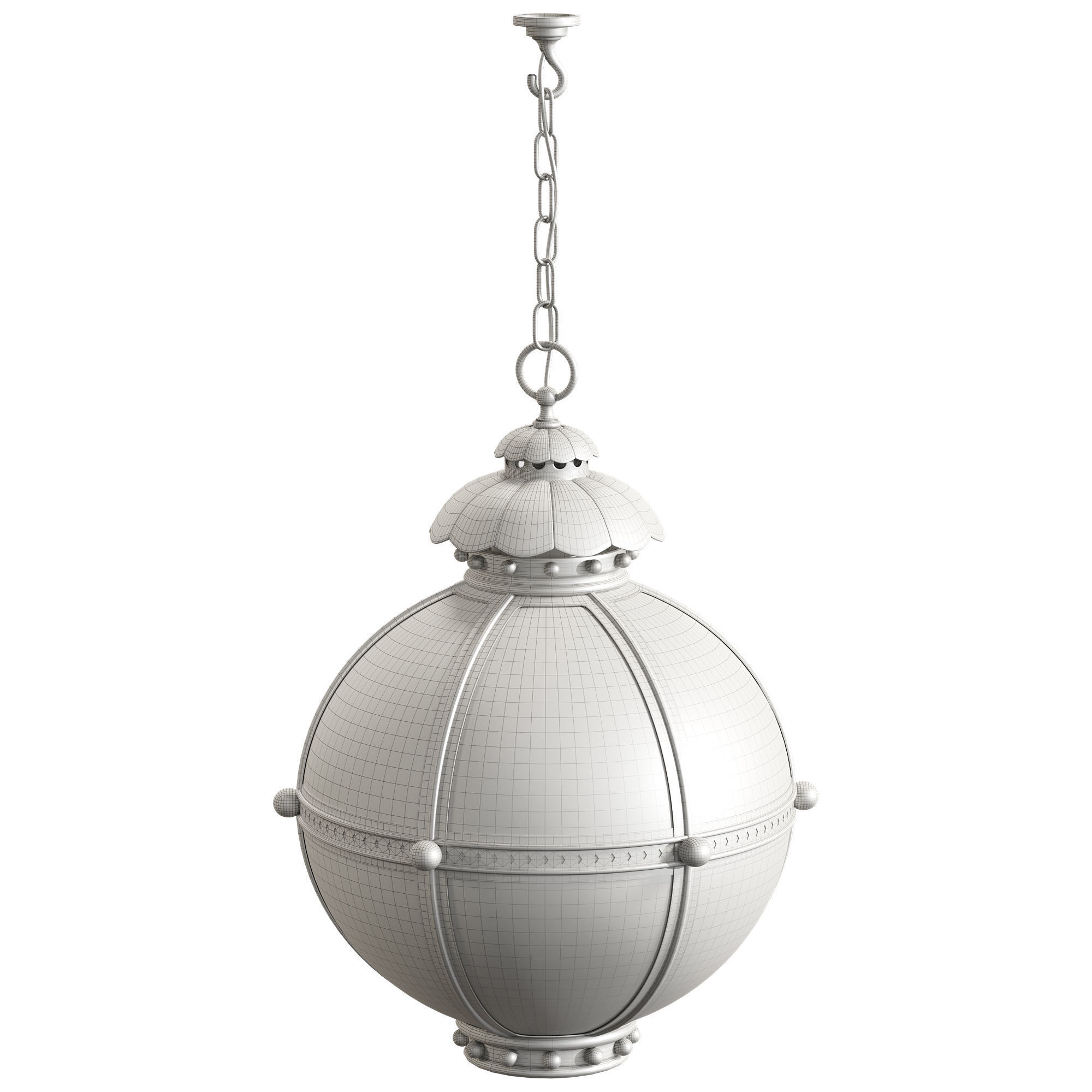 Cheyne Globe Lantern 3D model_5