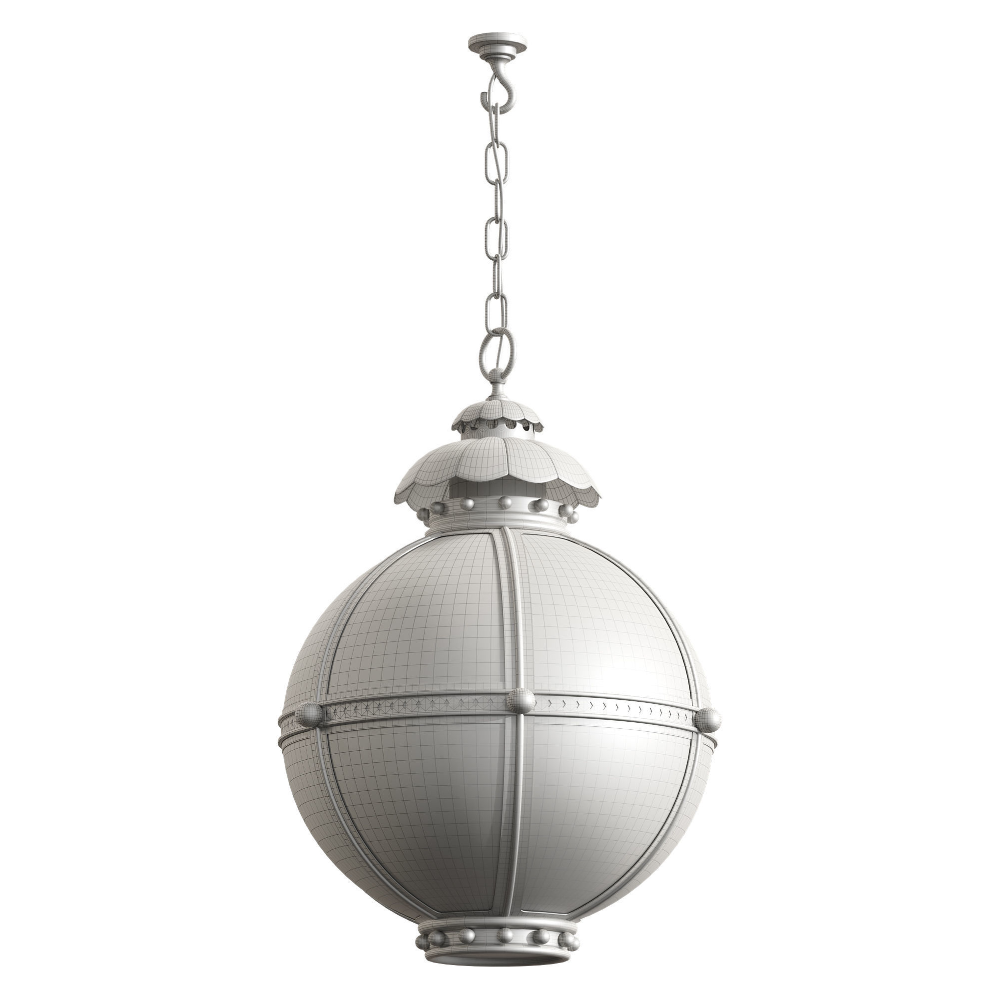 Cheyne Globe Lantern 3D model_1