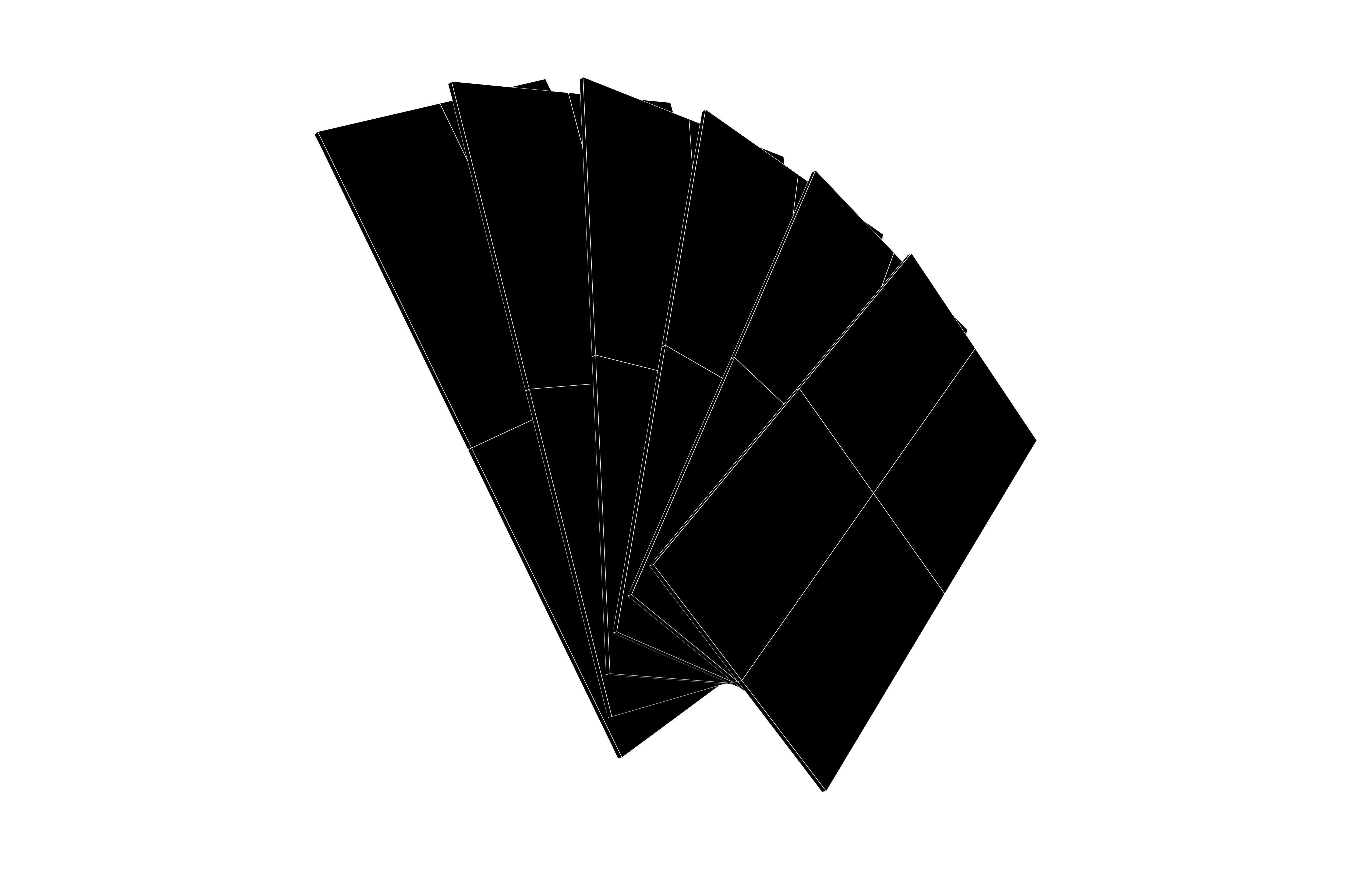 Spread Out Cartoon Money v1 001 Low-poly 3D model_4