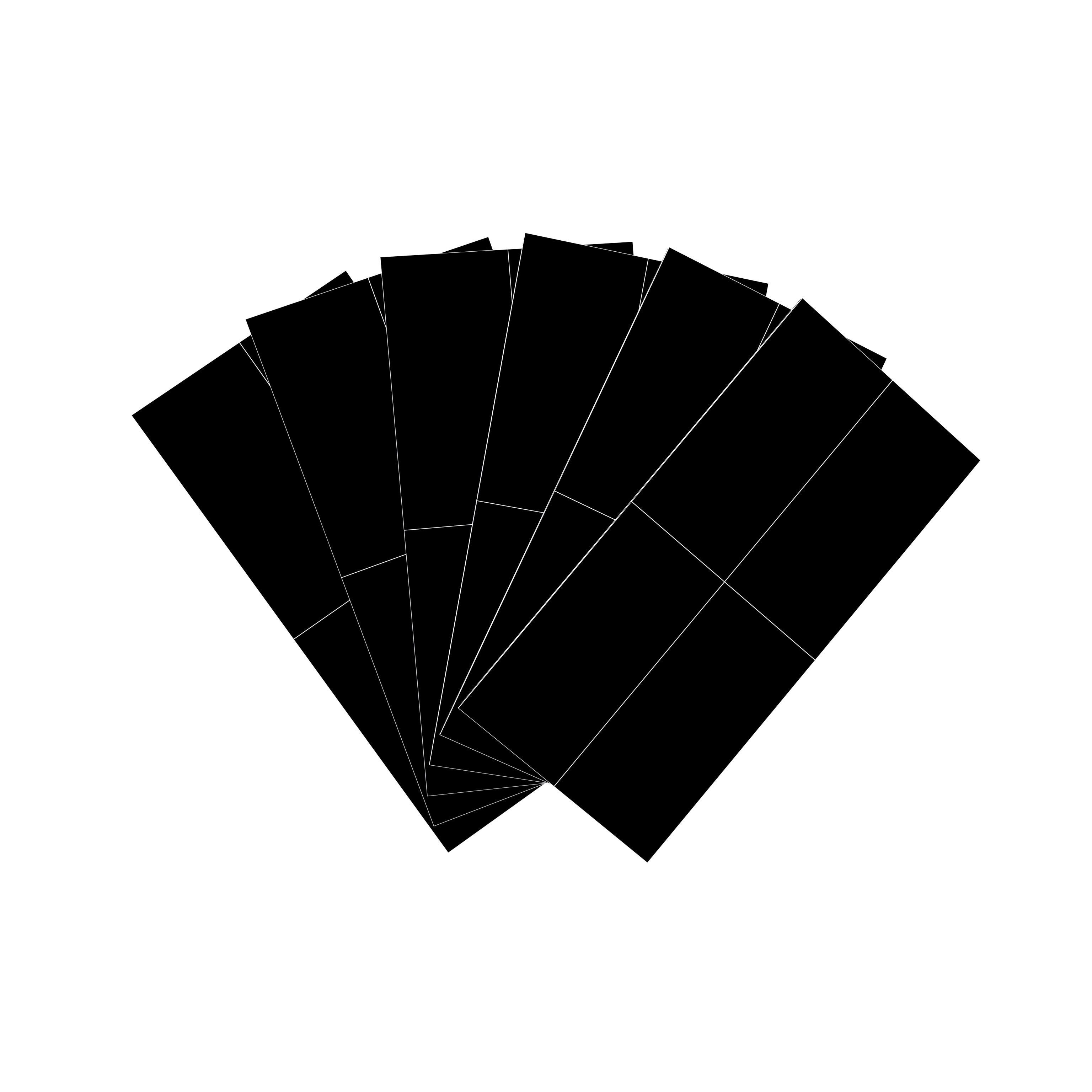 Spread Out Cartoon Money v1 001 Low-poly 3D model_5