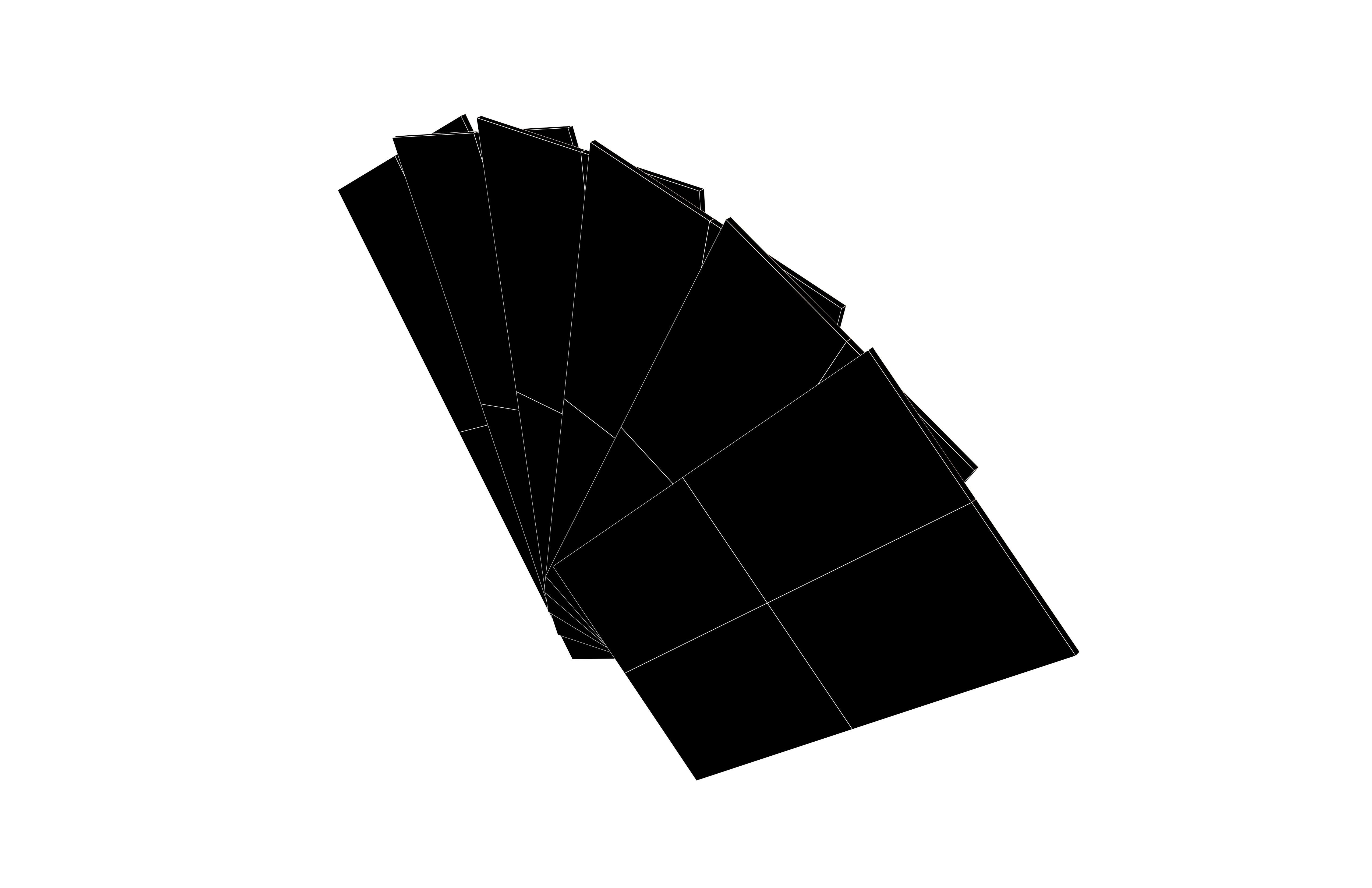 Spread Out Cartoon Money v1 001 Low-poly 3D model_7