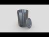 CC0 - Tin Can 4 Open Free low-poly 3D model_1