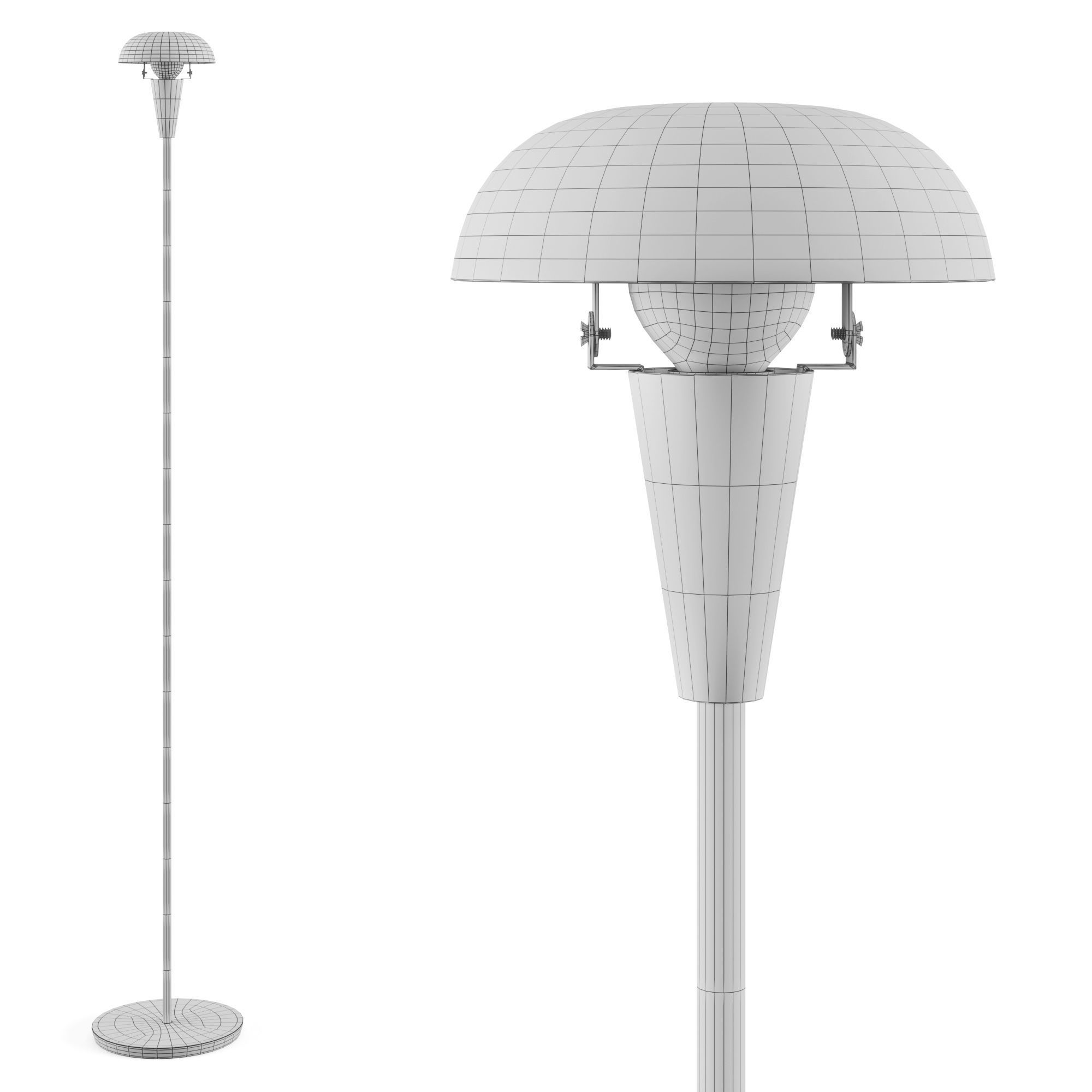 Tiny floor lamp by Fermliving 3D model_3