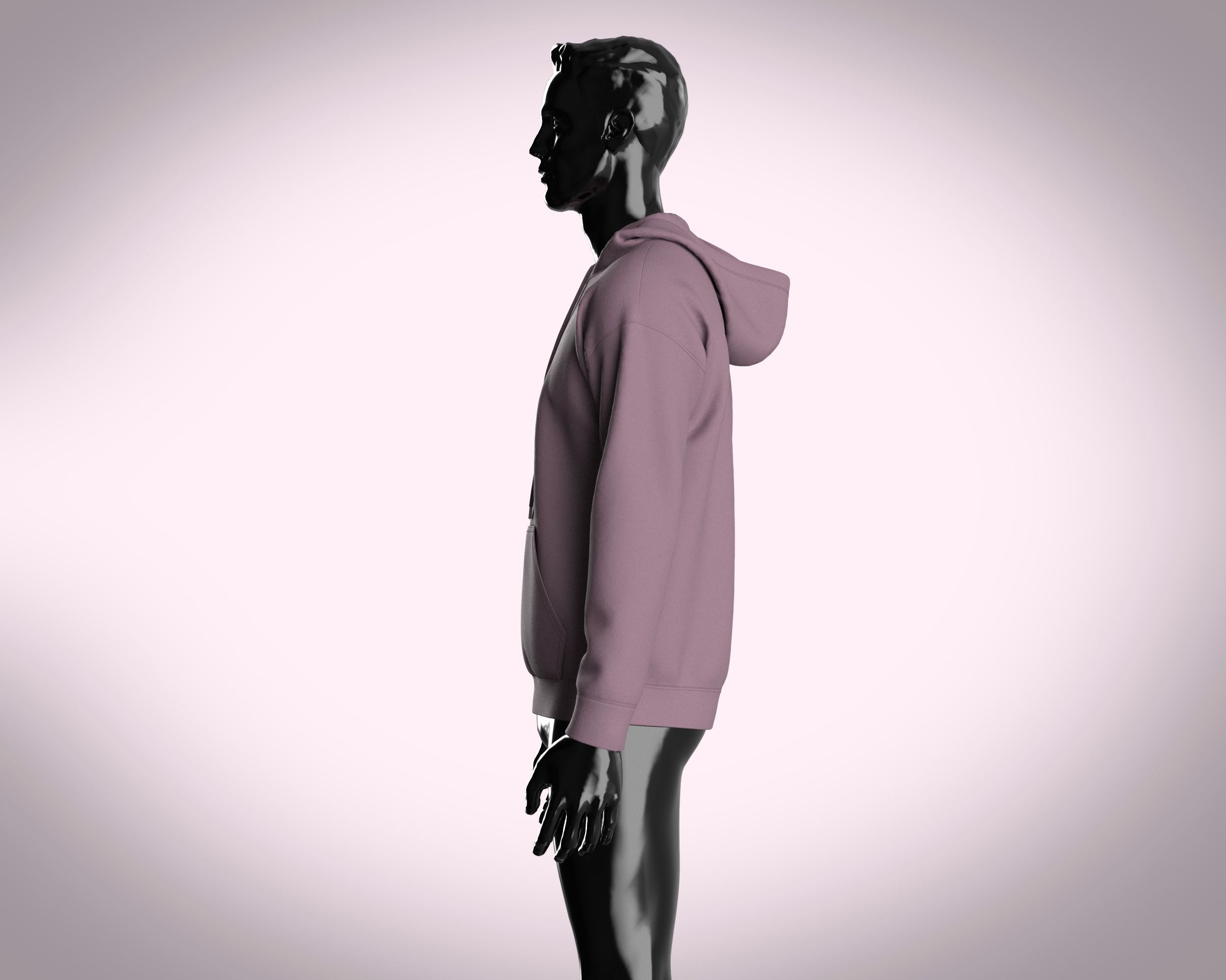 Hoodie-Unisex Style 3D model_10