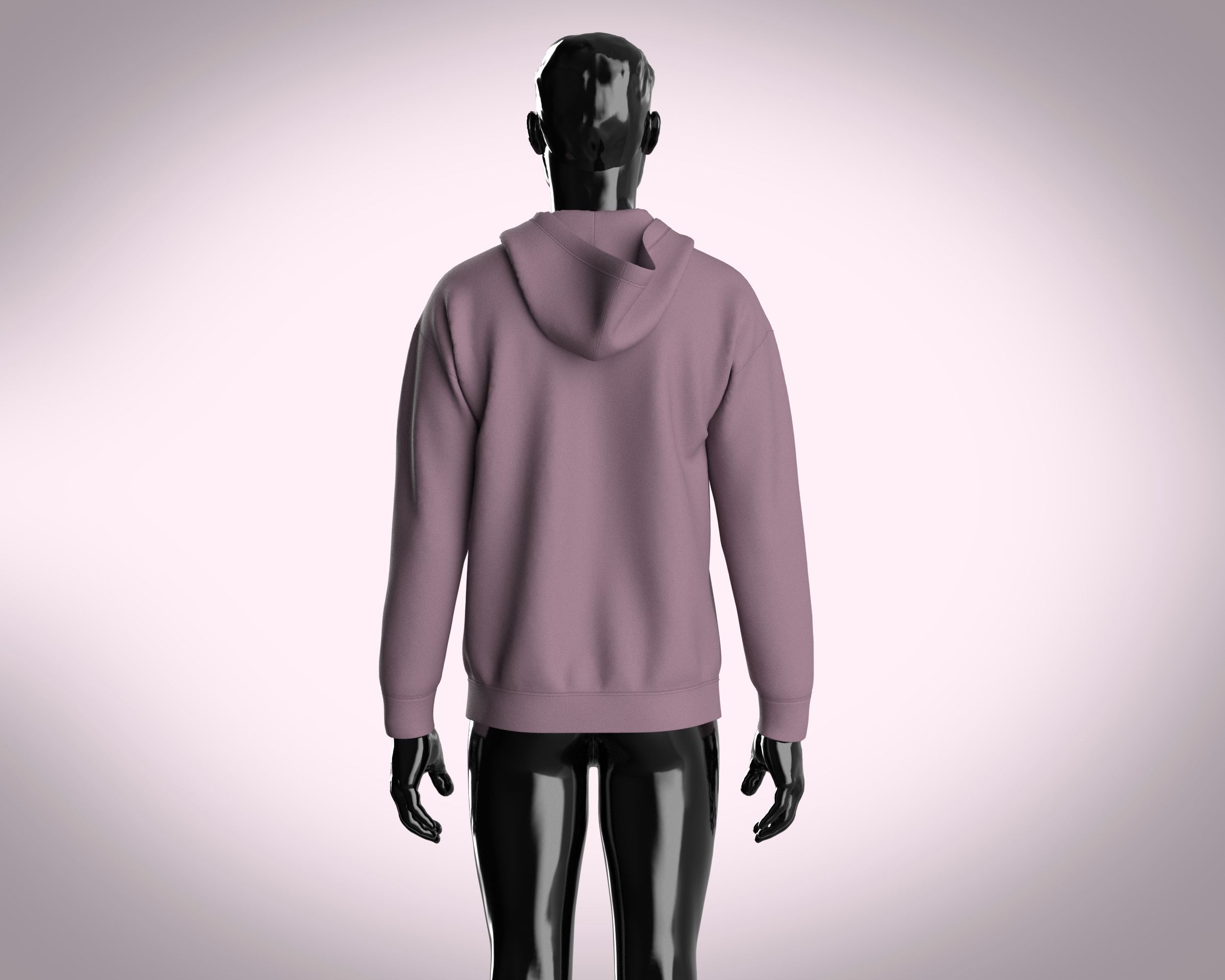 Hoodie-Unisex Style 3D model_9