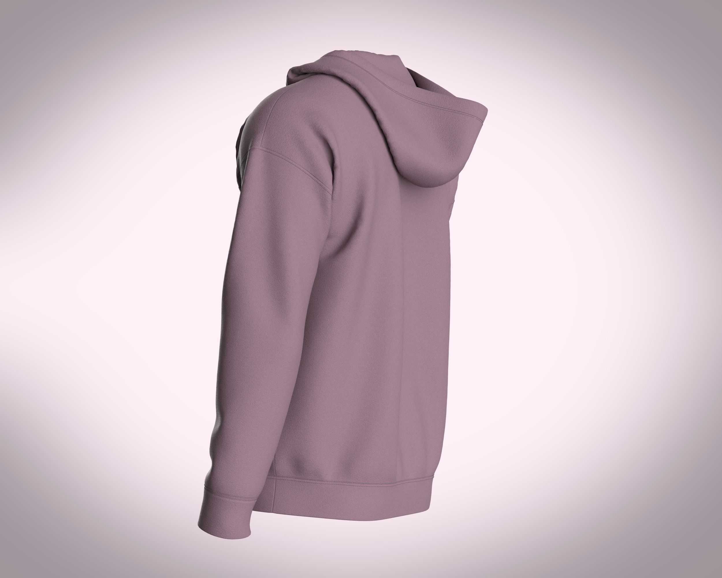 Hoodie-Unisex Style 3D model_5