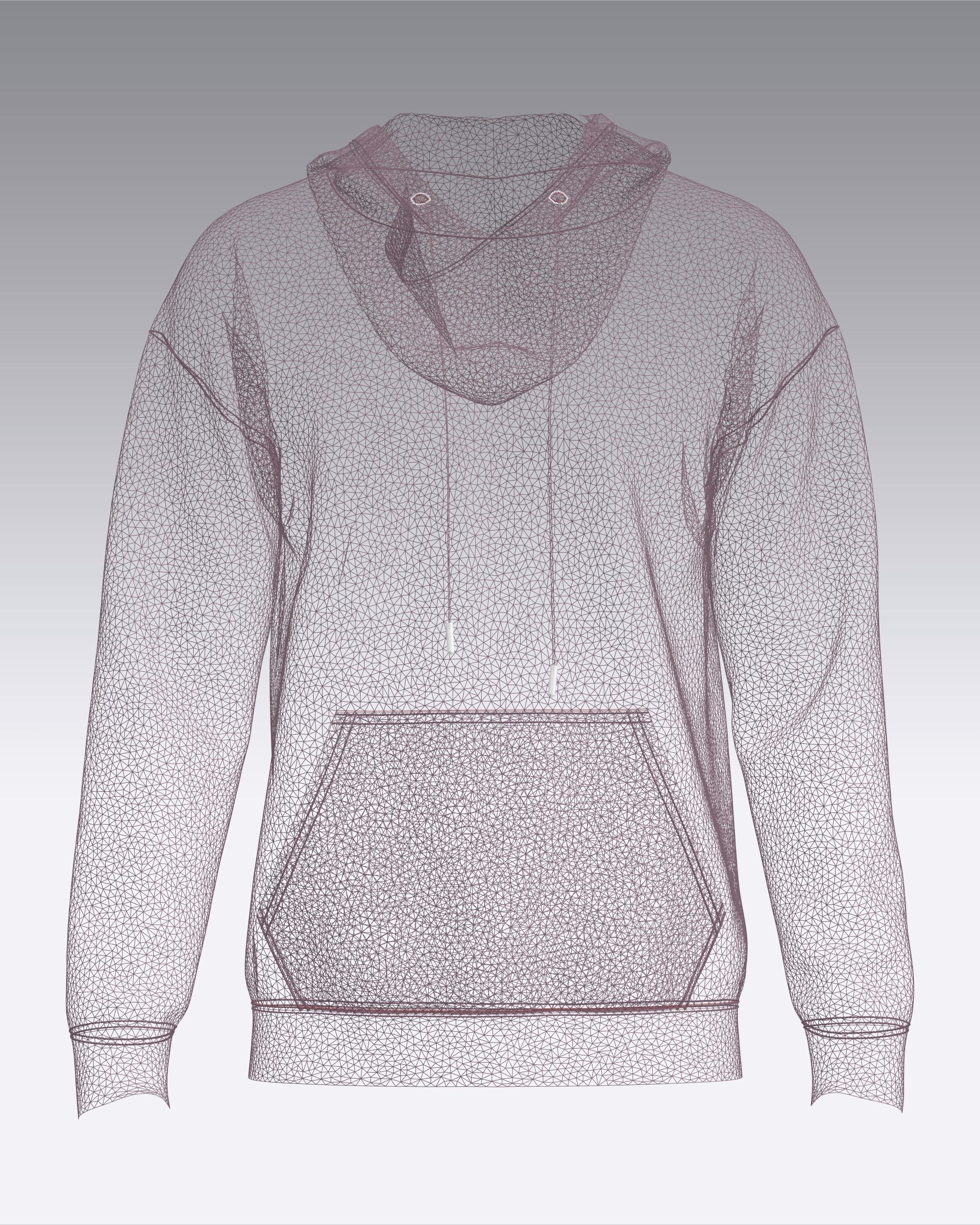 Hoodie-Unisex Style 3D model_11