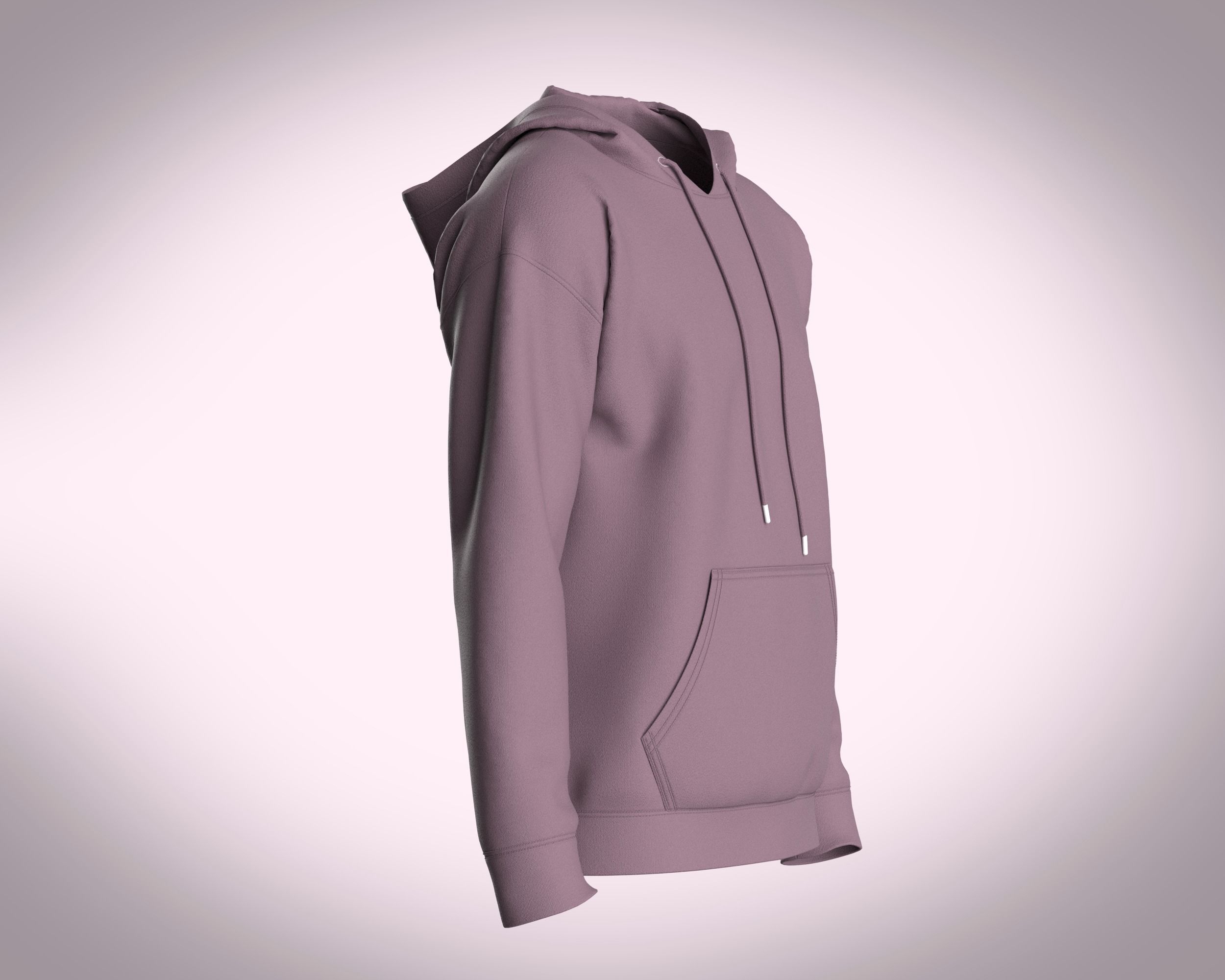 Hoodie-Unisex Style 3D model_2