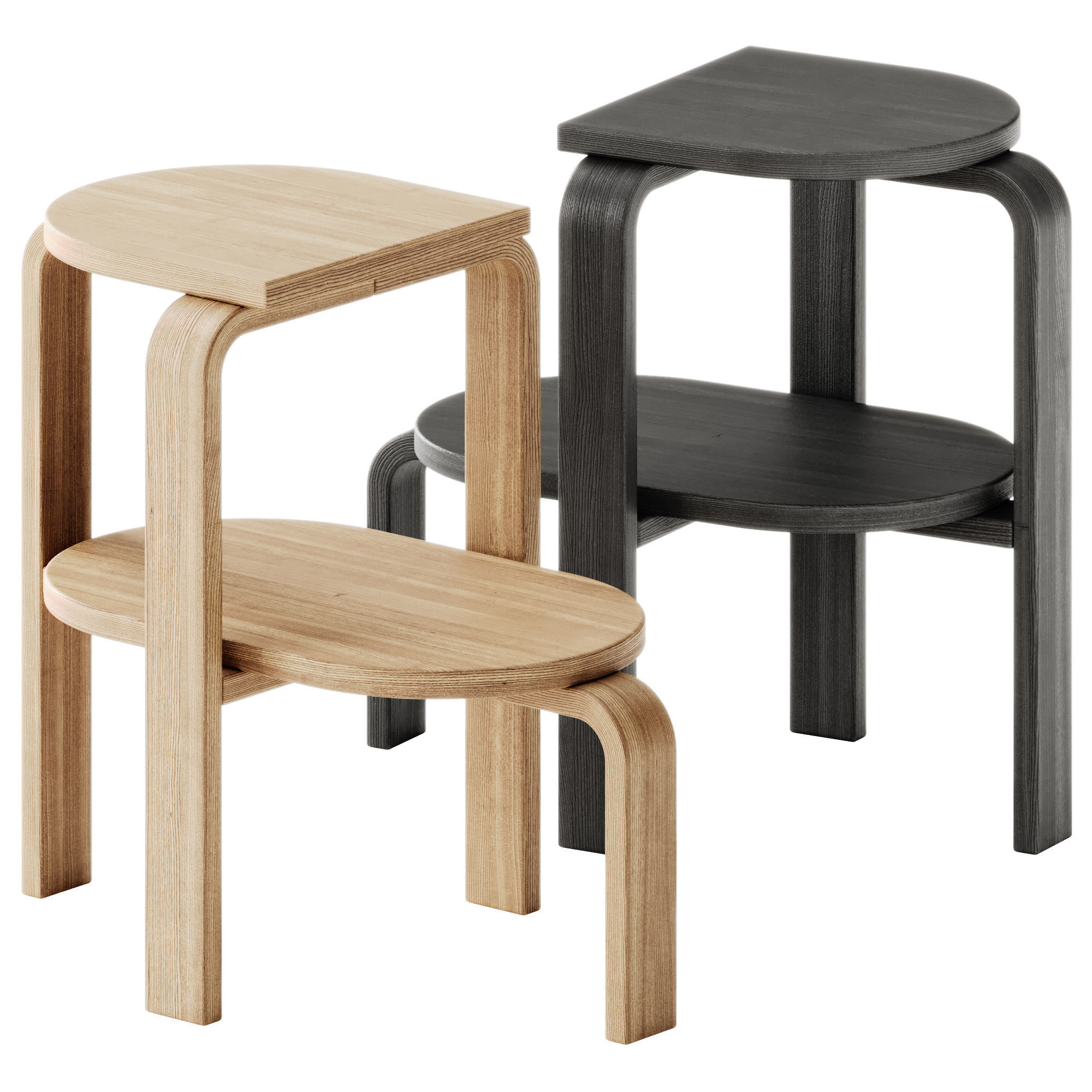 Case Furniture ALTURA Step Stool or Side Table 3D model_1