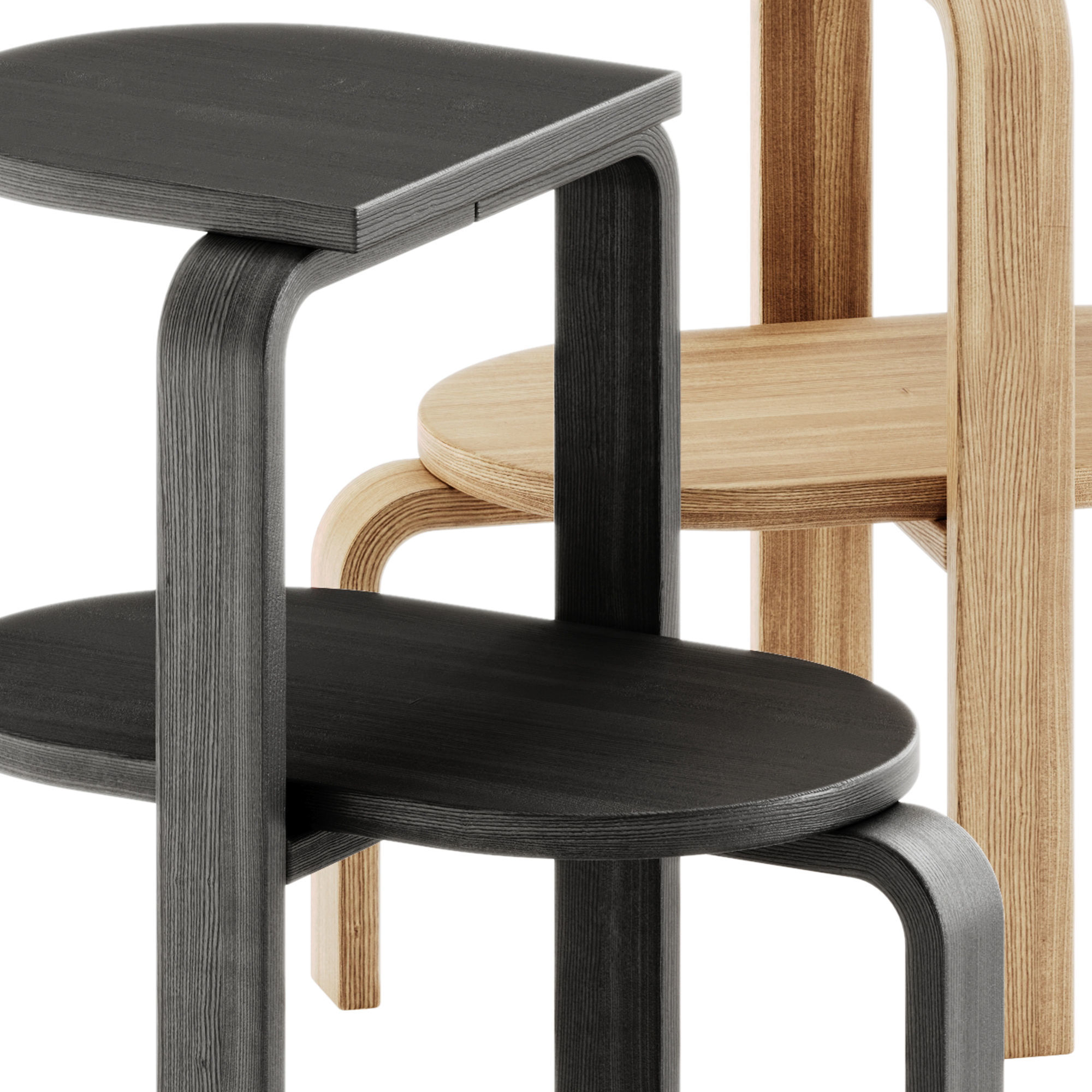Case Furniture ALTURA Step Stool or Side Table 3D model_2