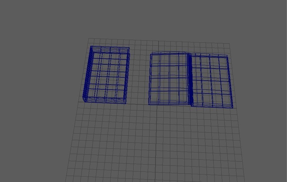 Book low ploy Low-poly 3D model_22