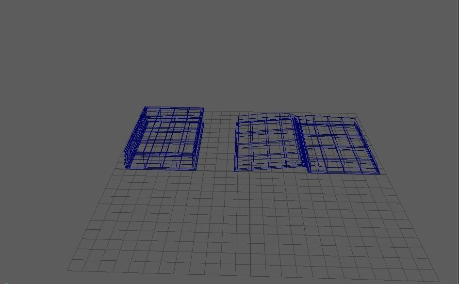 Book low ploy Low-poly 3D model_21