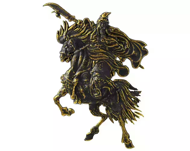 Chinese Warrior Ornament Vol 02-1 3D model