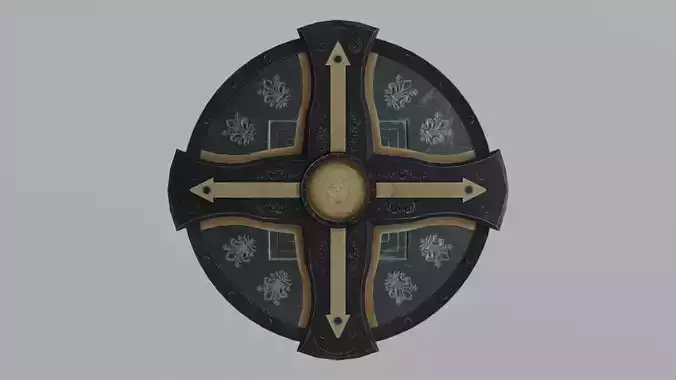 Medieval round  shield 