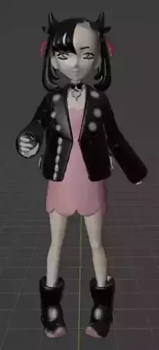 Marnie pokemon trainer 