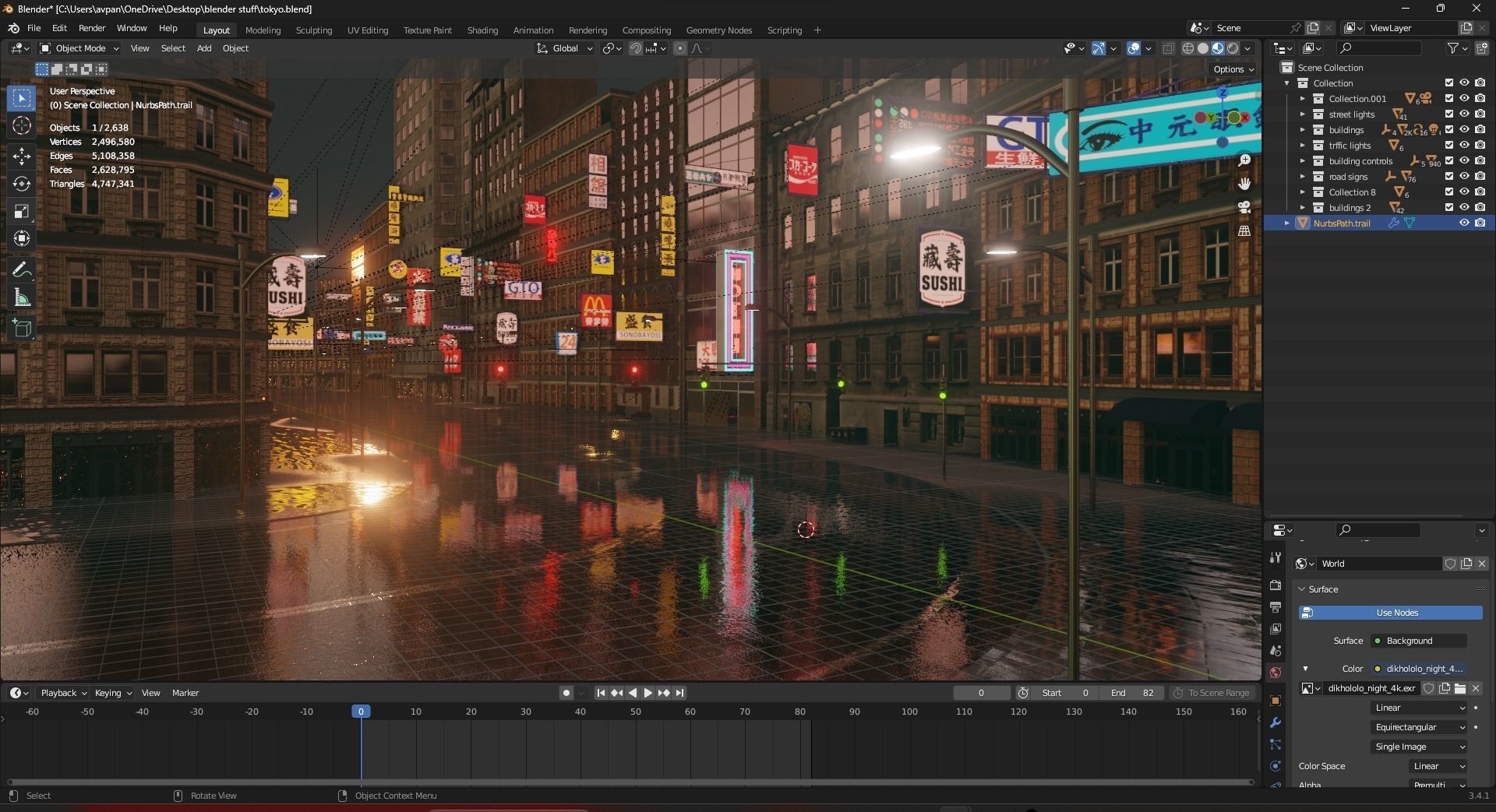 Tokyo city 3D model_12