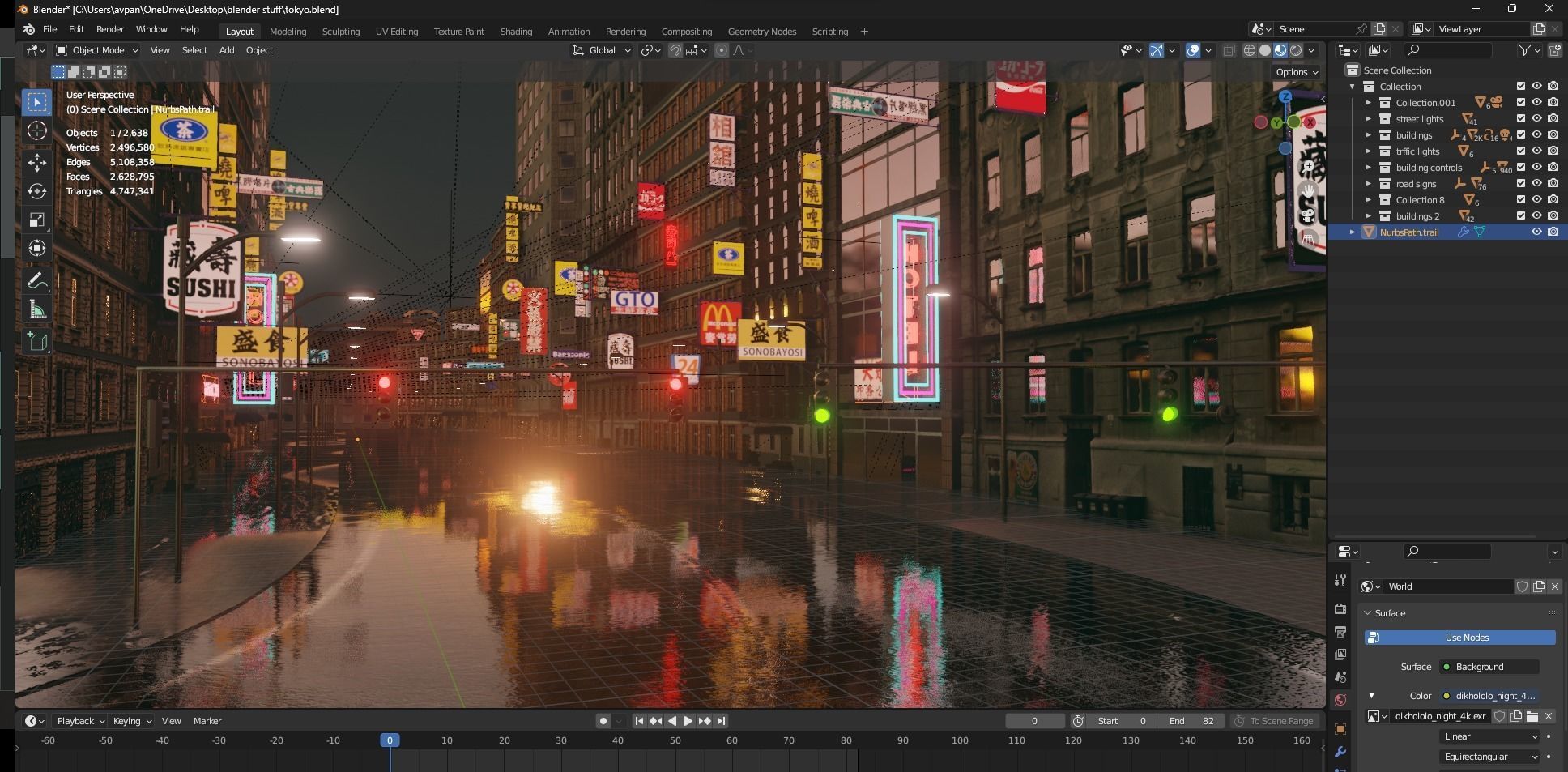 Tokyo city 3D model_11